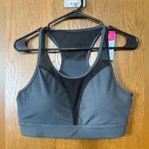 Women's Black Sports Bra NWT